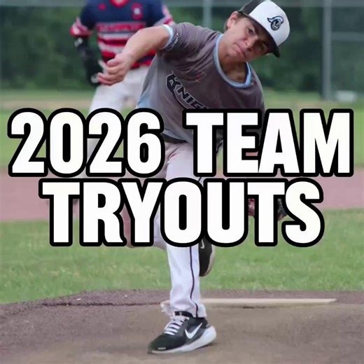 The New England Knights Travel Baseball team is hosting tryouts for the upcoming season — and we’re looking for dedicated, competitive, and passionate athletes ready to take their game to the next level. TRYOUT DETAILS: Tryouts will be indoors at Diamond Kings Baseball and Softball Academy -8-12u Players Tuesday, October 28 from 6:00 – 7:30pm -13-18u Players Thursday, October 30 from 6:00 – 8:00pm Join a program built on development, integrity, and consistency. Pre-registration required! Sign up