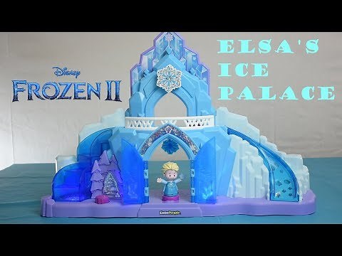 Little People Frozen 2 Elsa's Ice Palace Castle DEMONSTRATION