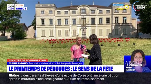  "Ils sont assez émerveillés par la beauté du site" Le festival du Printemps de Pérouges a la chance d'être organisé dans le parc du château de Saint-Maurice-de-Rémens, maison d'enfance d'Antoine de Saint-Exupéry | BFM Lyon | Facebook