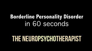 87K views · 866 reactions | Borderline Personality Disorder in 60 seconds (BPD in the most extreme brevity). | The Science of Psychotherapy | Facebook