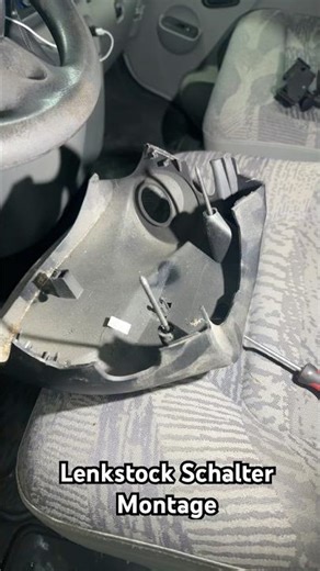 Renault Master Lenkstock Schalter Montage #mechanic #automobile