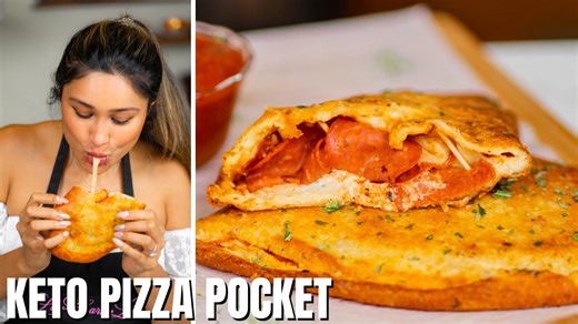 I lost 100lbs and still eat pizza (keto calzone recipe!)