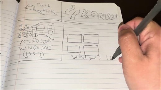 Drawing Windows 10 logo part 5
