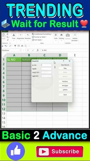 AUTOMATICE DATA ENTRY IN EXCEL #excel #exceltricks | data entry jobs work from home
