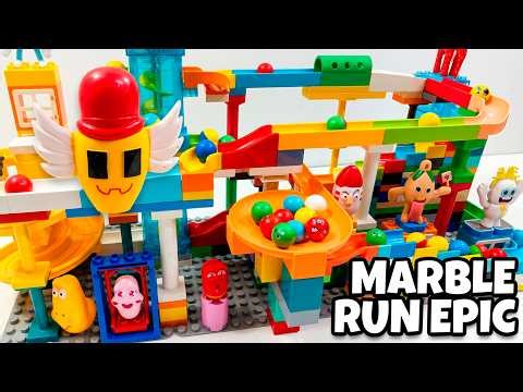 🌀 Brainrot Arena Marble Run – The Funnel Chooses the Winner!
