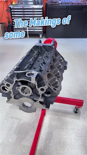 Got some of our 363ci Small Block Ford parts laid out today before starting on this project, and boy, do we have some serious pieces here! If you want a big inch, 8.200