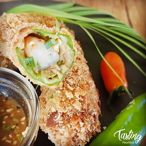 🇲🇺 Piment carri farci à la crevette 🍤🔥🌶🌶🔥😋 Par ici la recette ! #TastingMauritius #Mauritius #PimentFarci #recipe | Tasting Mauritius