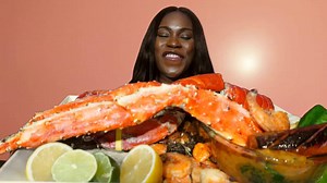 144K views · 2.8K reactions | SEAFOOD BOIL MUKBANG _ LOBSTER AND CRAB LEGS | Show Mukbang | Facebook