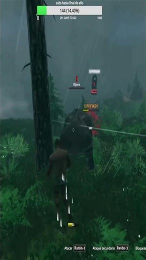 Valheim - el ataque del oso