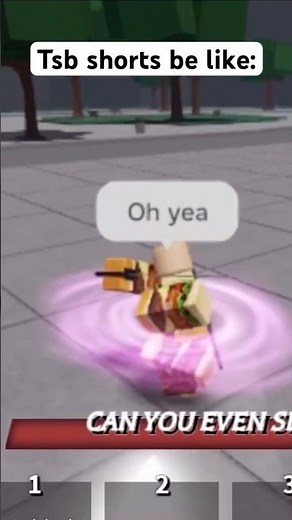 TSB shorts be like