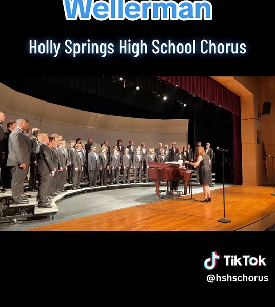 Holly Springs High School Chorus Performs Wellerman | Choir Performance