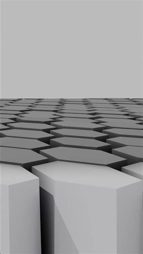 TESTUDO CARAPACE ARRAY // Procedural Armor [Blender 5.0] #shorts #blender3d