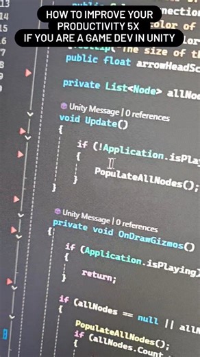 __dev_artist on Instagram: "How to become 5x productive in your game dev in unity ? 🎮 How to Start Game Development with Unity (Beginner Guide) Ever wondered how to start game development with Unity but felt overwhelmed or “too late” to begin? Let’s clear the myths right now 👇 🚀 How to start Unity as a beginner? Unity is one of the most beginner-friendly game engines in the world. You don’t need to be a coding genius or own a high-end PC. Start with simple 2D games, learn basic C#, and build 
