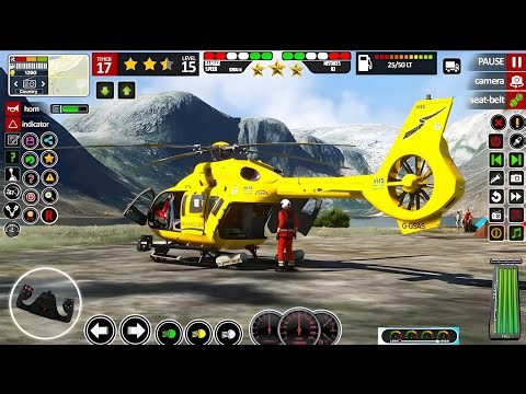 Police Helicopter Simulator Gameplay – Realistic Flight & Crime Chase Missions