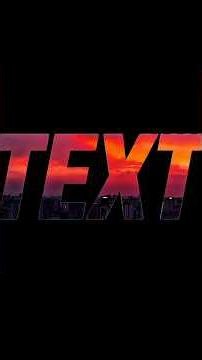 How to Make🔥Video Inside Text in CapCut | Text Masking Tutorial (Mobile) #texteditor