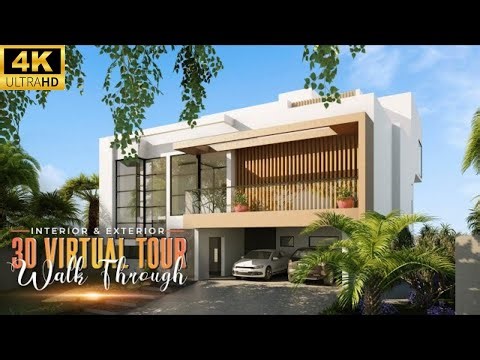 Stunning 3D Virtual Tour of a Modern Home | Interior & Exterior Walkthrough in 4K | Yantram Studio