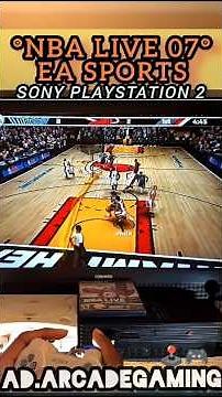 EA Sports NBA Live 07 ☆ Miami Heat vs Dallas Maverics Exhibition - Sony Playstation 2 Gameplay
