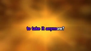 Karaoke The Show Must Go On (live) - Céline Dion - CDG, MP4, KFN - Karaoke Version