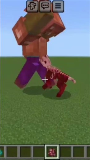 Shoultery VS Giant Zombie MOD #minecraft #minecraftshorts #shorts
