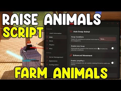 [🌊OCEAN] Raise Animals OP Script Auto Farm Animals, Auto Buy Food And Feed - Roblox 2025