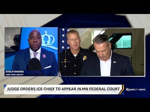 ICE Chief At Risk Of Contempt Of Court - Order In The Court