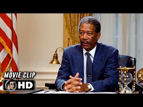 DEEP IMPACT Clip - "President Speech" (1998) Morgan Freeman