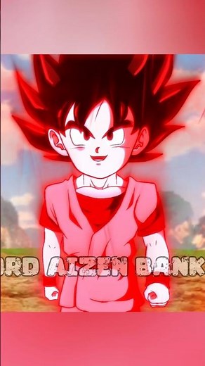 Evolution of Kid Goku