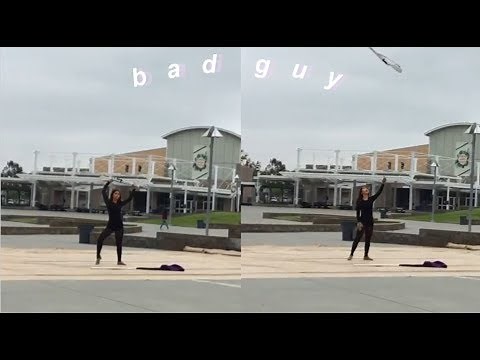 "bad guy" by Billie Eilish Color Guard Solo/Routine | Alison Chin