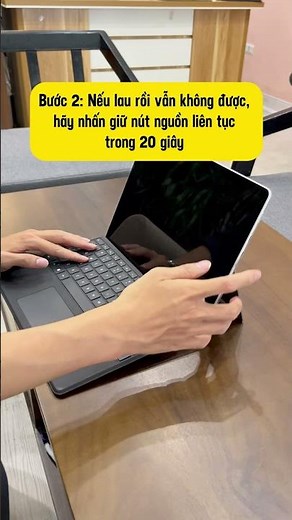 Cách sửa bàn phím Surface bị liệt, không nhận cực dễ tại nhà! 🛠️ #shorts