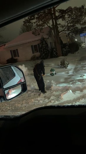While out on a medical assist last evening, Chief Whitebread took the time to clear this fire hydrant that had been snowed in. This will help speed the process if this water supply is needed for a fire. Do you have a fire hydrant in your yard or close to your house? Please take the time to clear it out to make our job easier. #workingchief | Middletown Volunteer Fire Department