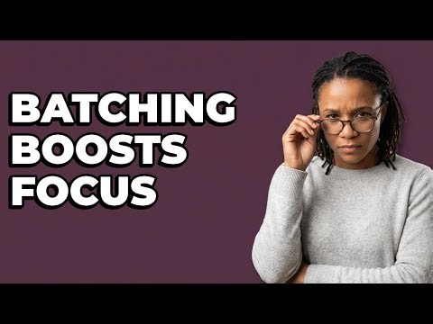 Should I Combine Similar Work Duties Daily?