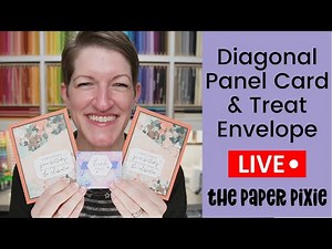 🔴 Diagonal Panel Card & Treat Envelope - Episode 268