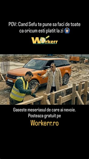 Workerr on Instagram: "Workerr.ro Și șeful tău te pune să faci de toate? #workerr #curatenie #constructii #fy #fyp"
