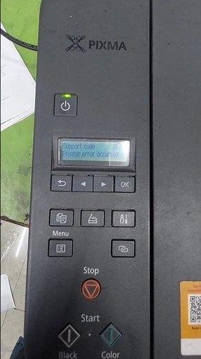 Canon G3030 printer Printer error code 6800 #shorts