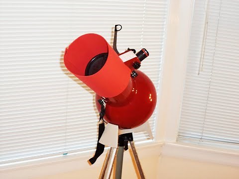 Astroscan Telescope by Edmund Tips on the Set Up.