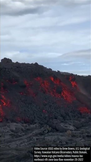 The Sound of a Lava Flow