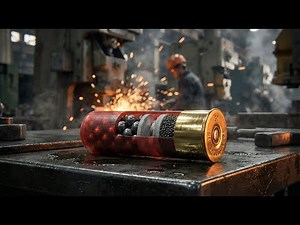 Inside the Shotgun Shell Factory: From Resin to Hull (Full Process)