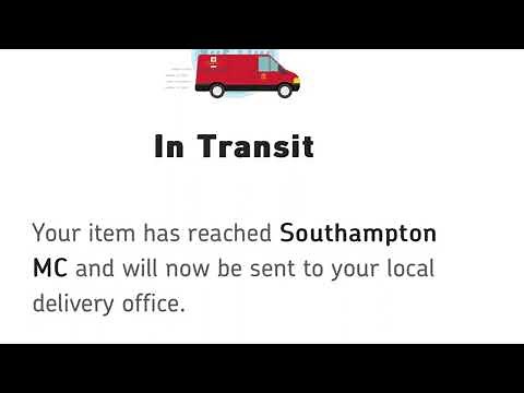In Transit Meaning On Royal Mail