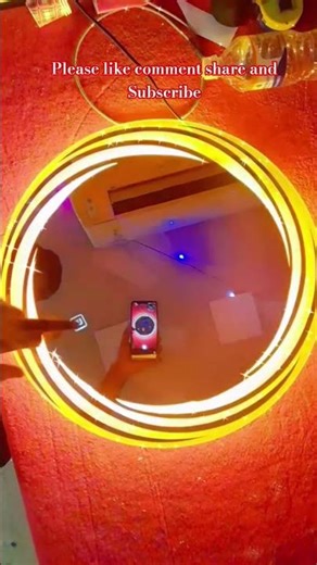 Led Lights Touch Sensor Mirrors | Round Shaver Mirrors #ledmirror #youtubeshorts #shorts