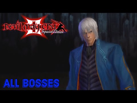 Devil May Cry 3 | All Bosses (Vergil)