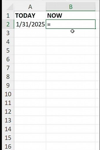 Get the Current Date & Time in Excel with NOW Formula! ⏳