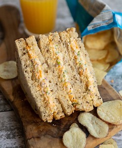 Classic Cheese and Onion Sandwich