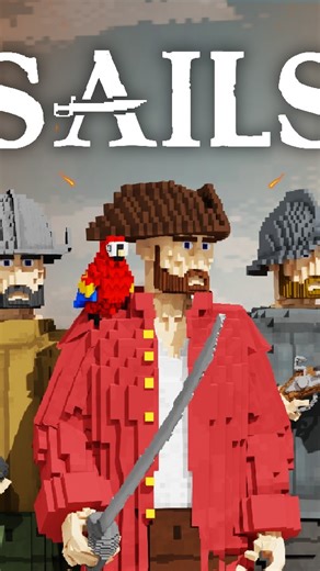 IndieGame Spotlights on Instagram: "Multiplayer pirate survival game set on the open seas. Explore vast oceans, build ships and coastal bases, form alliances, raid forts, and battle rival crews across land and sea as you fight to survive and dominate the world of lawless seas. • Pirate survival game • Open-world multiplayer game • Indie game • PvP / PvE combat • Base building & crafting • PC game • Multiplayer survival game . @playsails . #piratesgame #videogames #indiegame #multiplayergames #pc