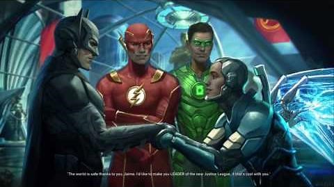 Injustice 2 - Blue Beatle Ending