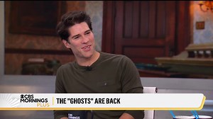 Season 4 of Ghosts is here — and star Asher Grodman says the cast, crew and writers have figured out what is possible for the world of the show and are “maybe pushing past that a little bit.” | CBS Mornings