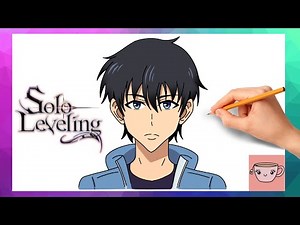 How To Draw Jinwoo from Solo Leveling | Easy Anime Drawing Tutorial