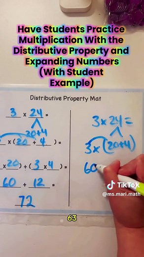 Teaching the Distributive Property in 3rd Grade Math