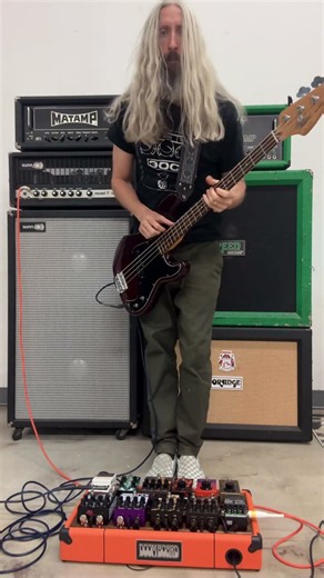 Dixie Dave Weedeater bass tone with the Weed⚡️Metal Pedal, a P-Bass, and a ‘74 Model T.