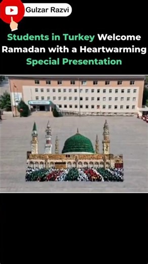 Beautiful Welcome of Ramazan in Turkey #shorts #short #viral
