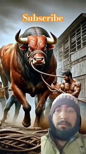 Is Saand Ko Koi Rok Nahi Sakta 😱🔥 | Power Level 100 #AngryBull#NoOneCanStop#DesiPower #Dangerous